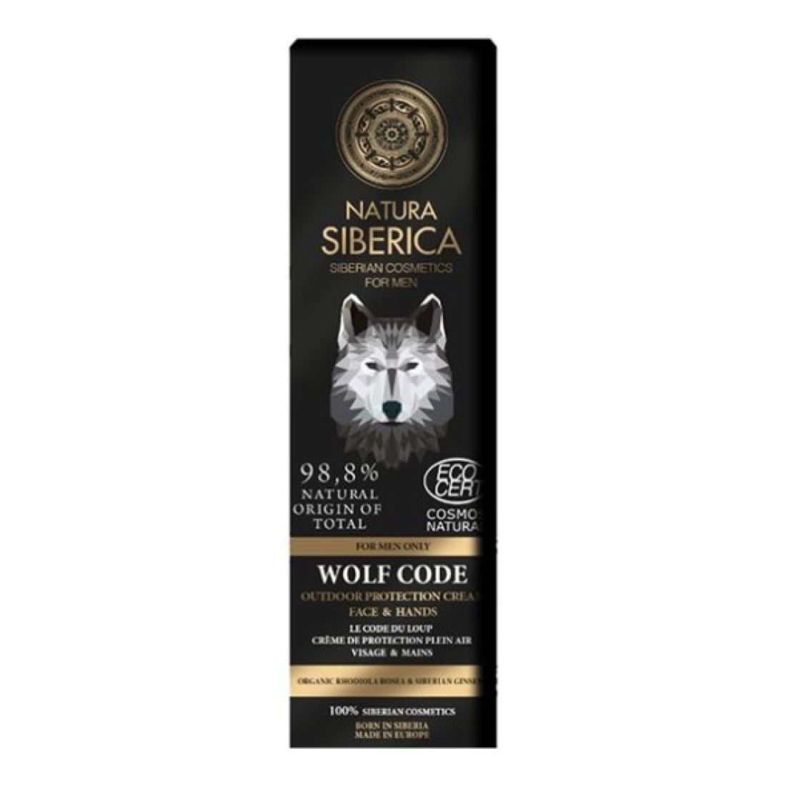 NATURA SIBERICA WOLF CODE CARA Y MANOS 80ML