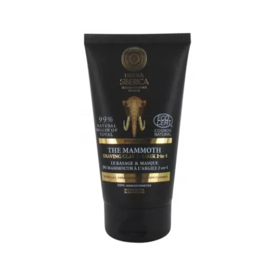 NATURA SIBERICA THE MAMMOTH ARCILLA DE AFEITAR Y MASCARILLA 2EN1