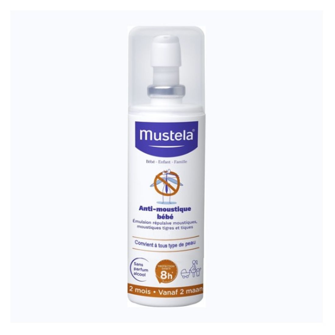 MUSTELA ANTI-MOUSTIQUE BEBE 100ML