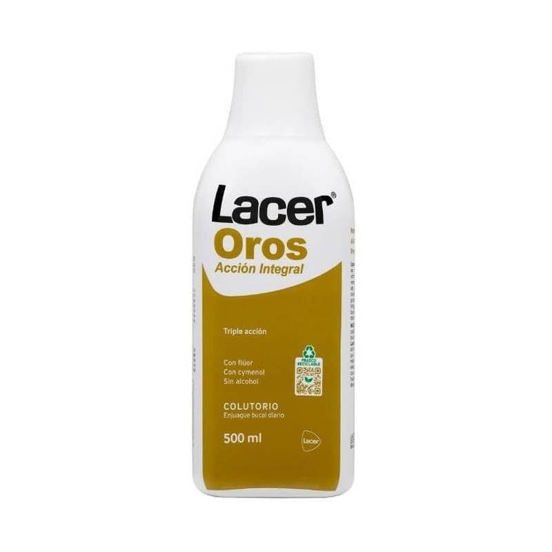 Lacer Oros Colutorio Triple Acción Sin Alcohol 500ml
