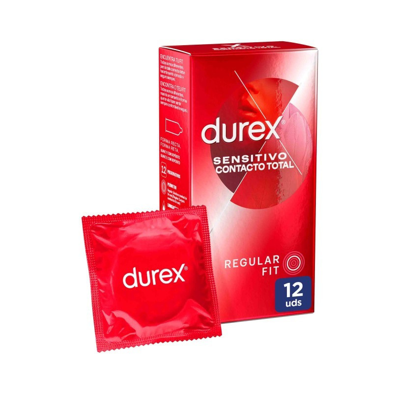 Durex Sensitivo Contacto Total 12 preservativos