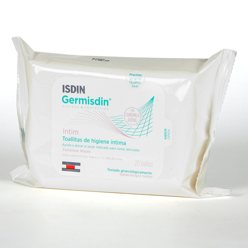 Germisdin Toallitas de Higiene Intima 20 toallitas
