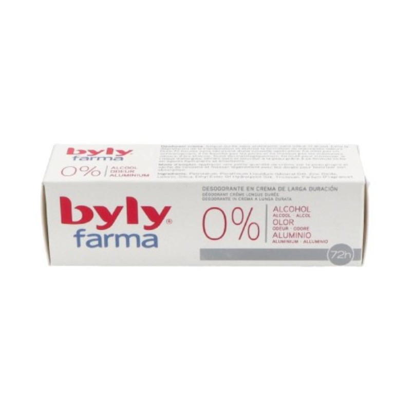 BILY FARMA DESODORANTE EN CREMA DE LARGA DURACIÓN 72H 30ML
