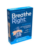 Breathe Right tiras nasales antironquidos para la congestión nasal
