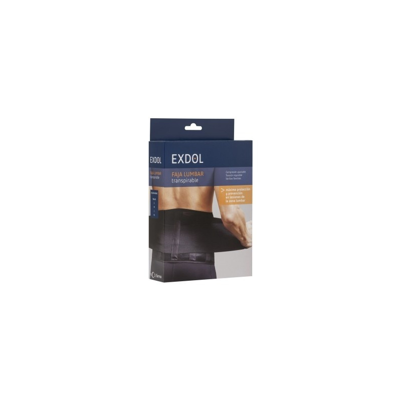 NOSA EXDOL FAJA LUMBAR TRANSPIRABLE T/S