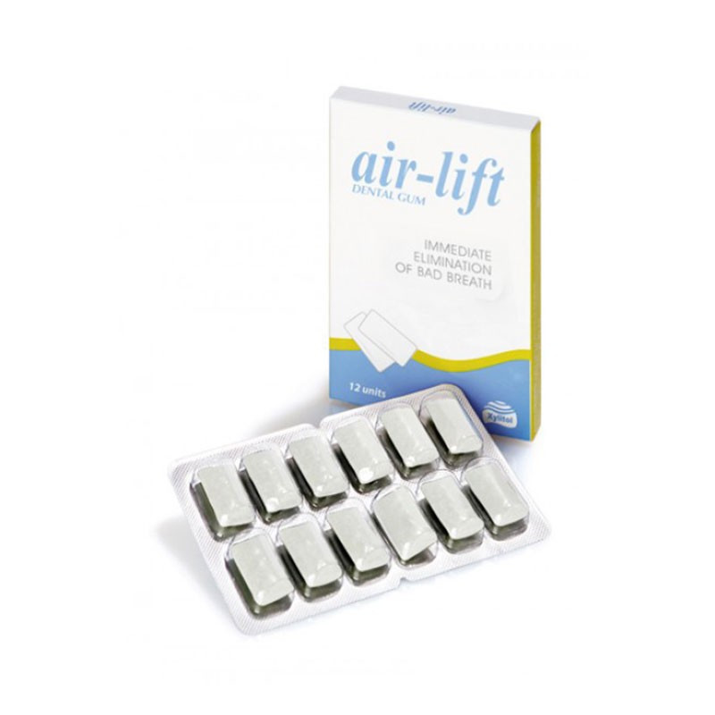Air-Lift Chicle Dental Eliminación Mal Aliento 12 unidades