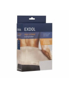 FAJA EXDOL NOSA LUMBAR ELASTICA BEIGE HASTA 82CM S