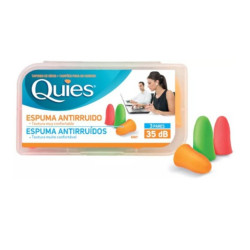 QUIES TAPÓN DE ESPUMA ANTIRUIDO 3 PARES