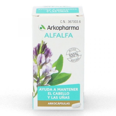 Arkocapsulas Alfalfa Cabello y Uñas 45 cápsulas