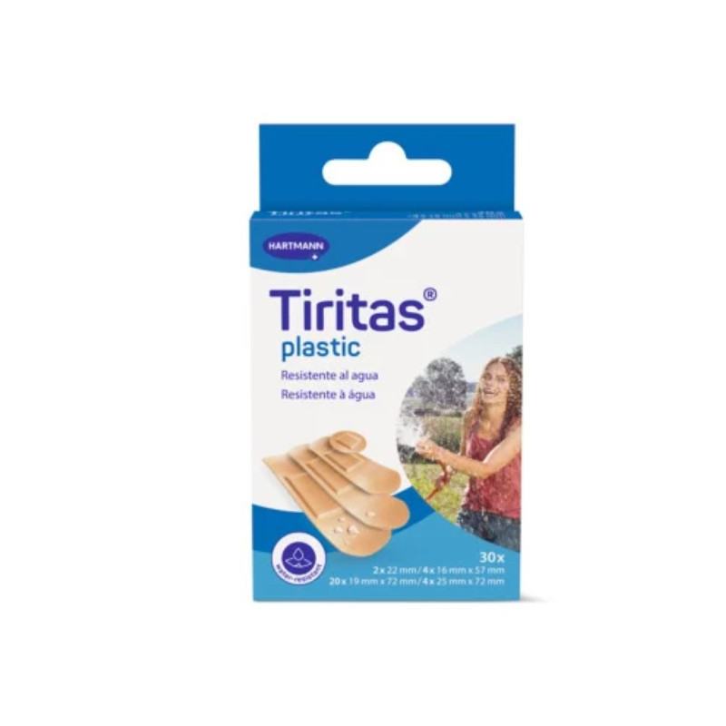 hartmann tiritas plastic 30ud