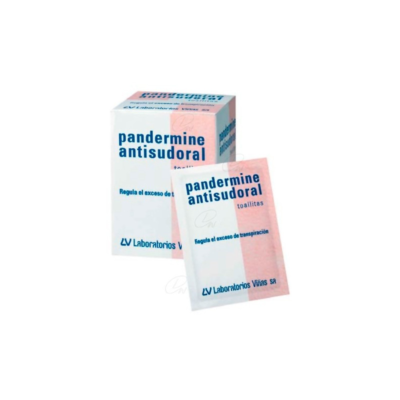 PANDERMINE ANTISUDORAL 10TOALLITAS