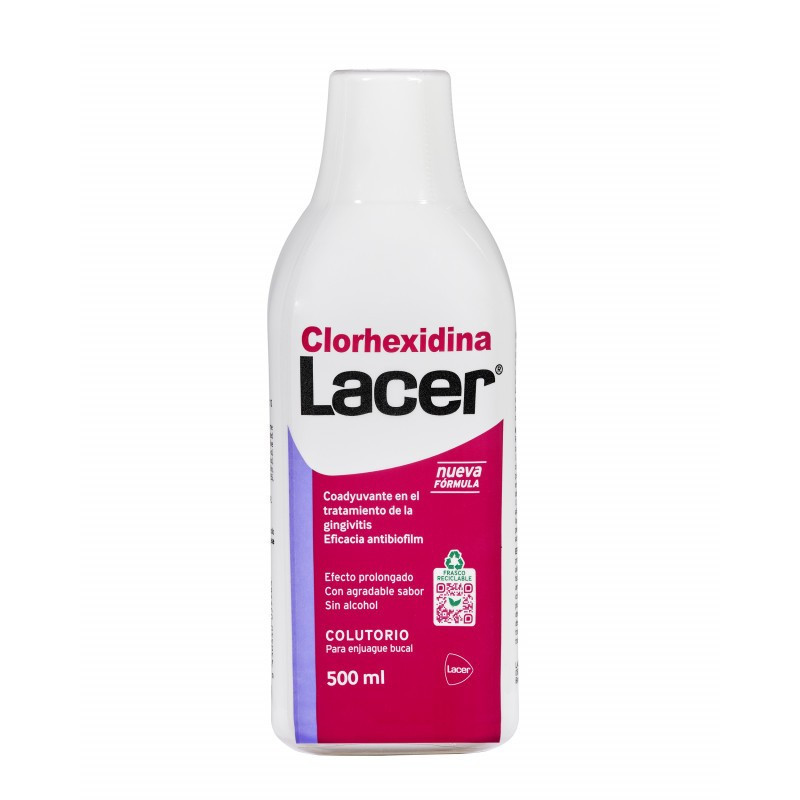 Lacer Clorhexidina 0,12Colutorio Gingivitis 500 ml