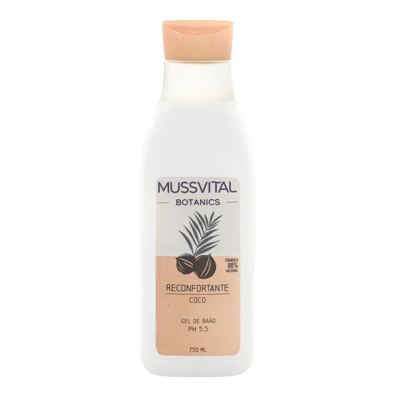 Mussvital Botanics Gel de Baño de Coco 750ml