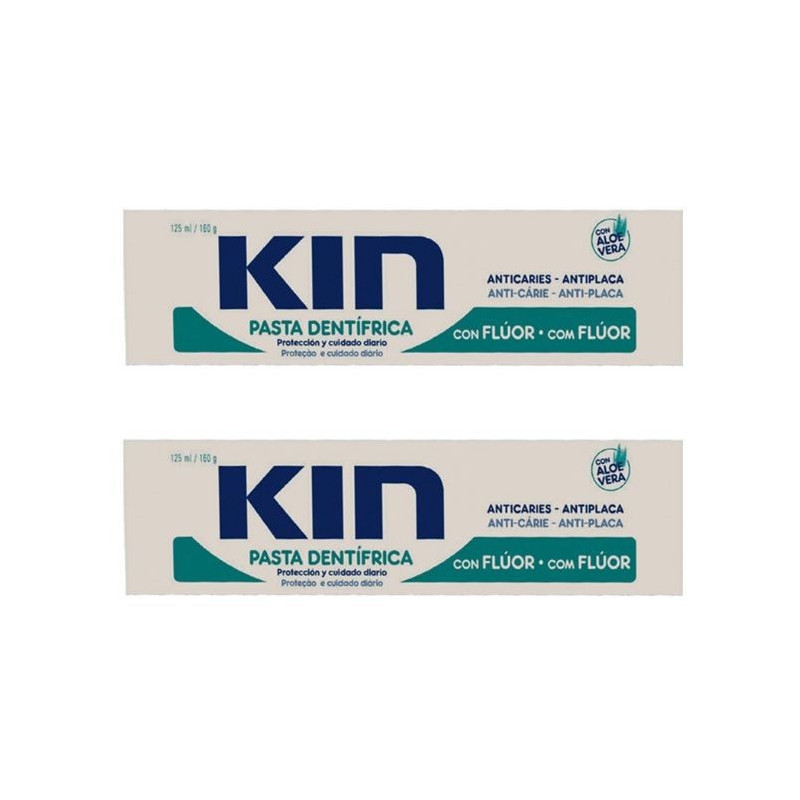 Kin Dentífrico Anticaries 125ml x2 unidades