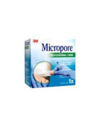 3M MICROPORE ESPARADRAPO HIPOALERG PAPEL 5 MX2,5 CM BLANCO