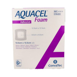 AQUACEL AG FOAM ADH 12,5X12,5CM 3