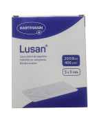 Lusan Gasa Estéril de Algodón 5x5 unidades