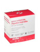 Acofar Gasa Estéril de Algodón Hidrófilo 50 unidades