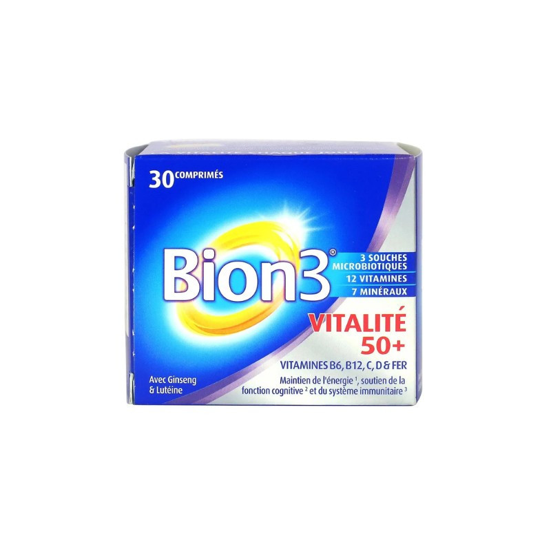 BION 3 DEFENSAS SENIOR 30 COMPRIMIDOS