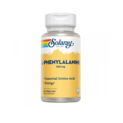 SOLARAY L-PHENYLANINE 500 MG 60 CÁPSULAS