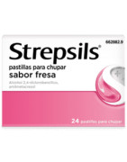 Strepsils Pastillas para Chupar Sabor Fresa 24ud