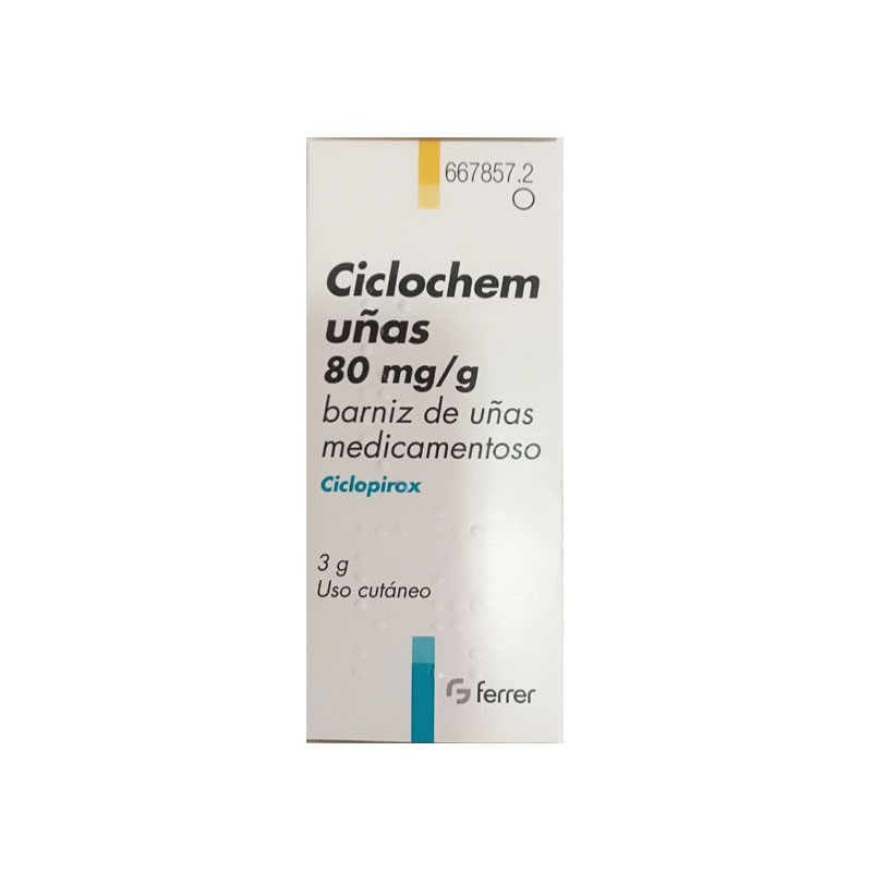 Ciclochem Uñas 80mg/g 3gr