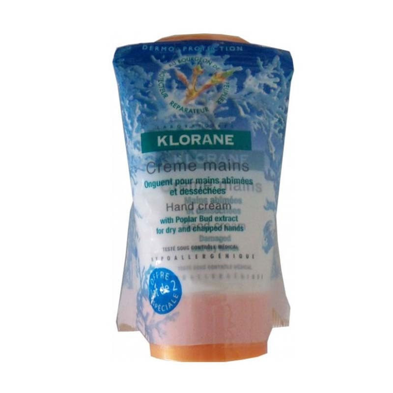 Klorane Crema Ungüento Para Manos Secas y Agrietadas 50ml x2 unidades
