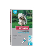 Advantix Pipeta Antiparasitaria Perros Pequeños 4 a10 kg