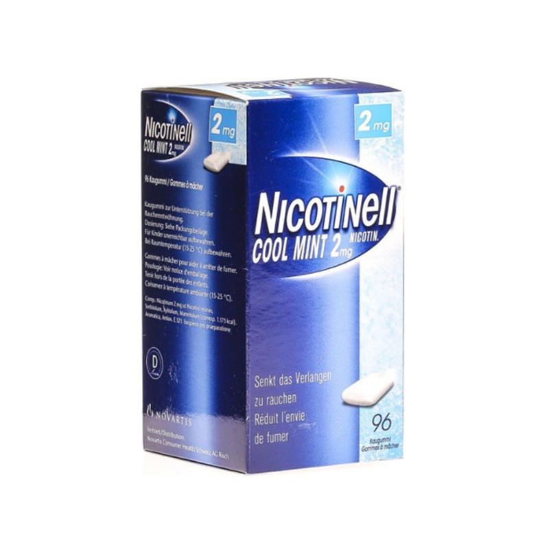 Nicotinell cool mint 2mg 96 chicles