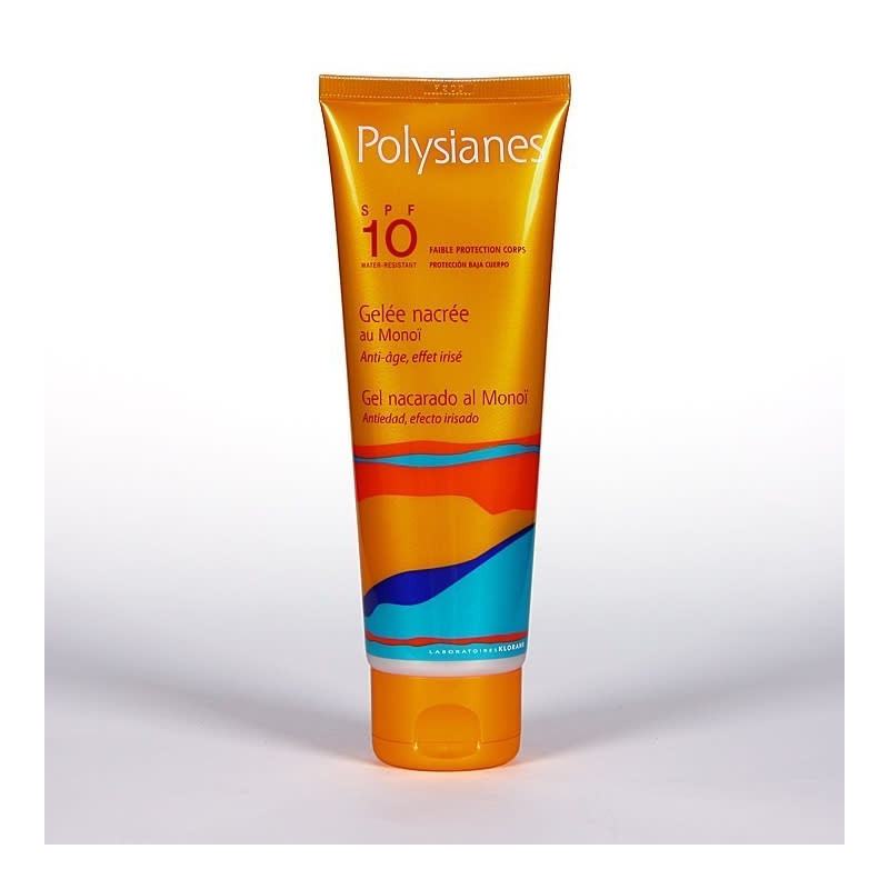 Polysianes 10spf ge nacarado al Monoï 125ml