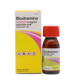 BIODRAMINA INFANTIL SOLUCION ORAL 60 ML