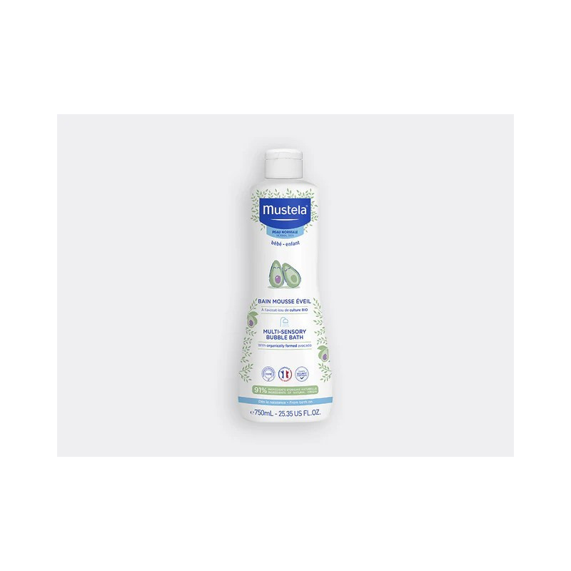 Mustela Gel de Baño Espumoso Multisensorial 750ml