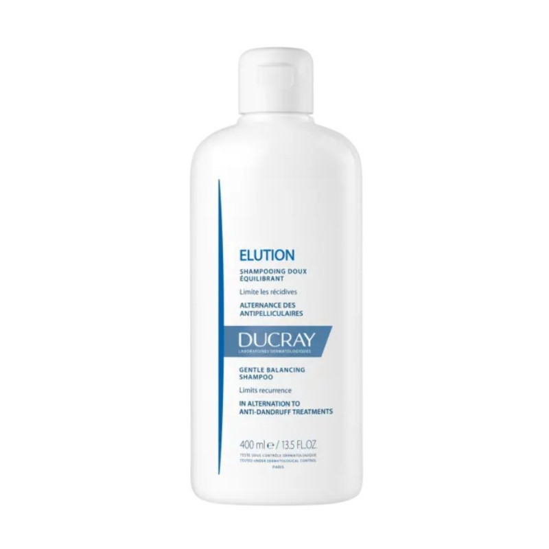 DUCRAY ELUTION CHAMPÚ SUAVE EQUILIBRANTE 400 ML