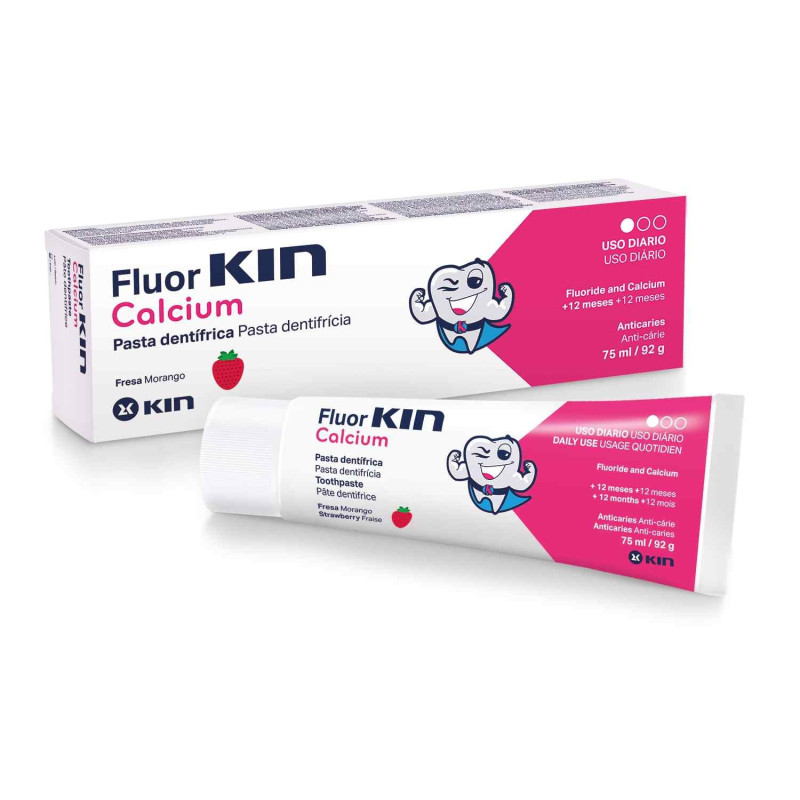 FLUOR KIN CALCIO INFANTIL PASTA 75 ML