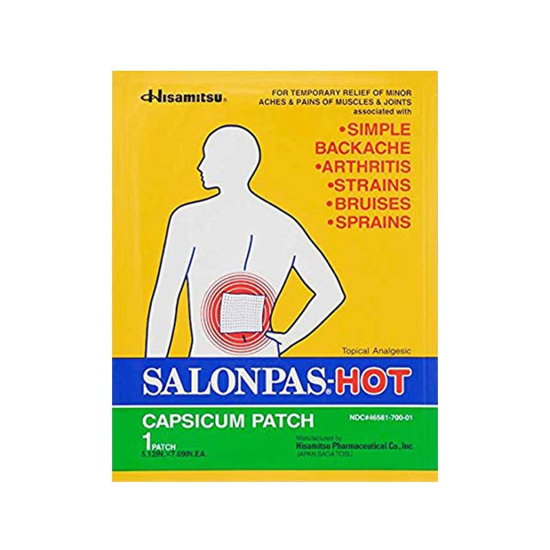 Salonpas Hot 1 Parche Dolor Contusiones