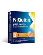 Niquitín Clear 14mg/24h Parches Transdérmicos Fase 2 14 parches