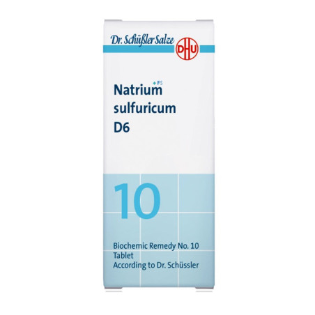 Sales de Schüssler N.10 Natrium Sulfuricum 80 comprimidos