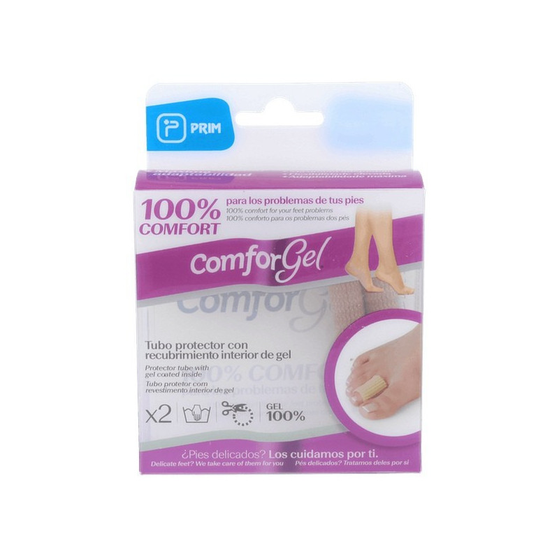 Prim comforgel tubo protector con recubrimiento interior de gel. mesh