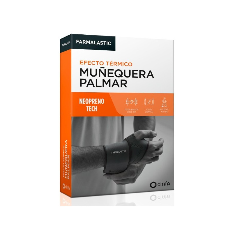 FARMALASTIC Muñequera palmar neopreno T/U