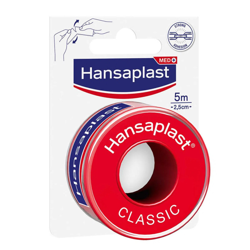 HANSAPLAST ESPARADRAPO CLASSIC 5MX2.5CM