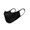 Mascarilla Higiénica de Tela Reutilizable Color Negro Talla L
