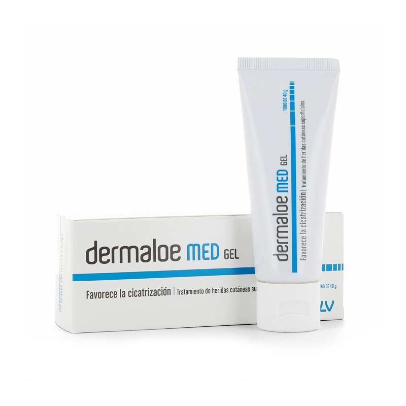 Dermaloe Med Gel Cicatrización de Heridas Cutáneas 40gr