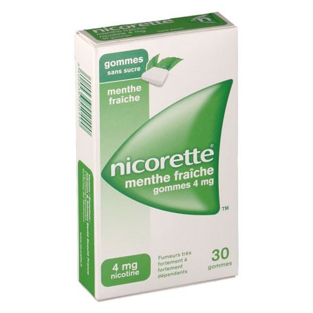 Nicorette Menta Fresca Chicles Nicotina 47mg 30ud