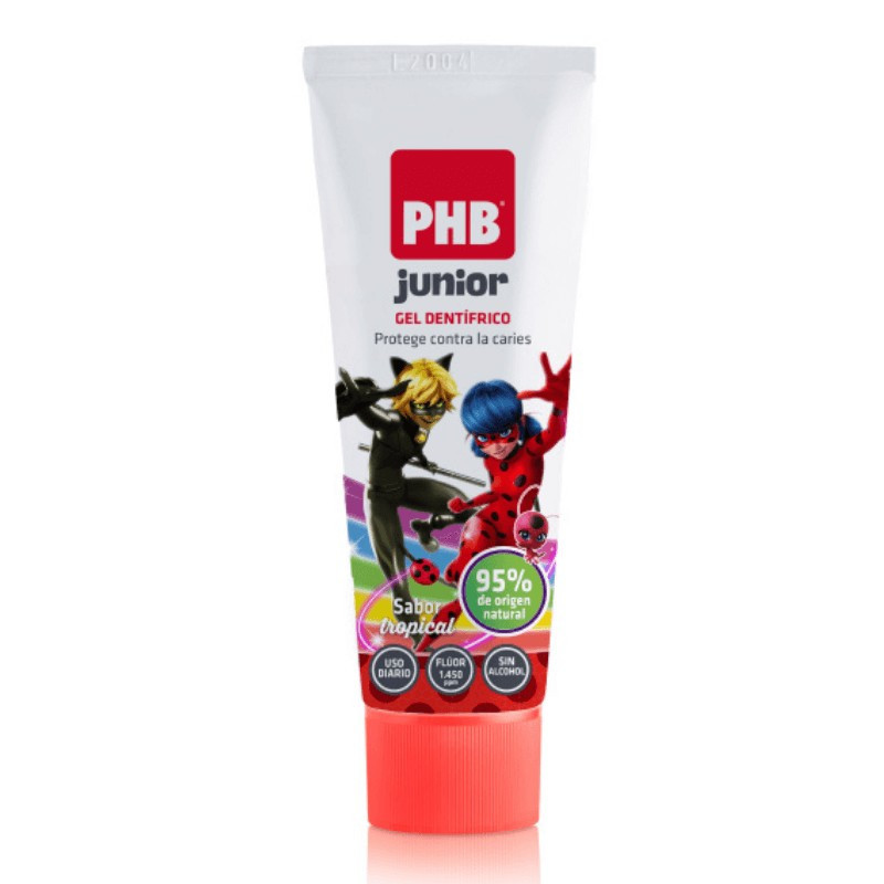 PHB Junior Dentífrico Infantil Fresa 75ml