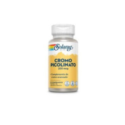 SOLARAY CHROMIUM PICOLINATO 200 MG 50 TABLETAS