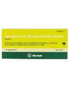 Vilardell Adultos Supositorios de Glicerina 12 supositorios