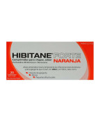 Hibitane Forte Naranja  Alivio infecciones leves de la boca 20 comprimidos