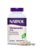 NATROL MELATONINA 3MG 240 TABLETAS