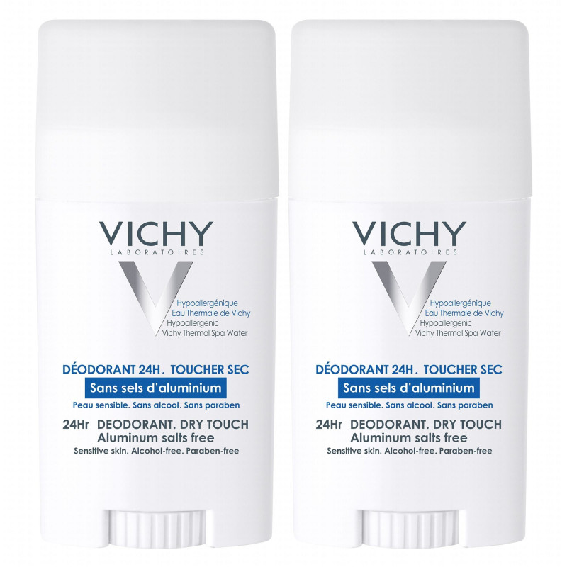 Vichy Desodorante Stick 24 h Toque Seco 40ml x2 unidades