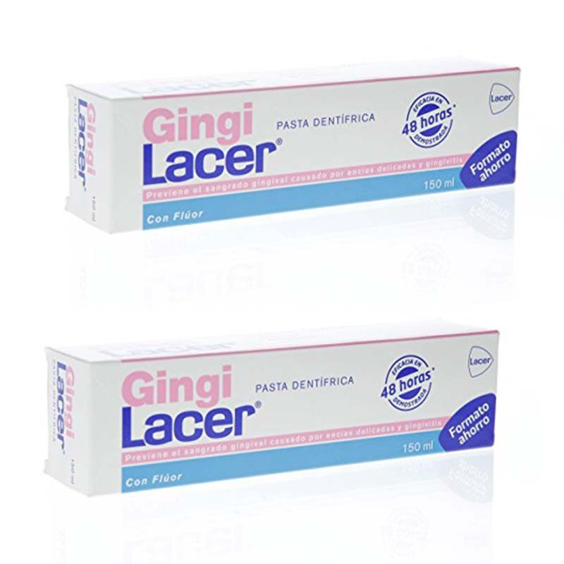 Gingilacer Dentífrico Encías Delicadas 150ml x2 unidades